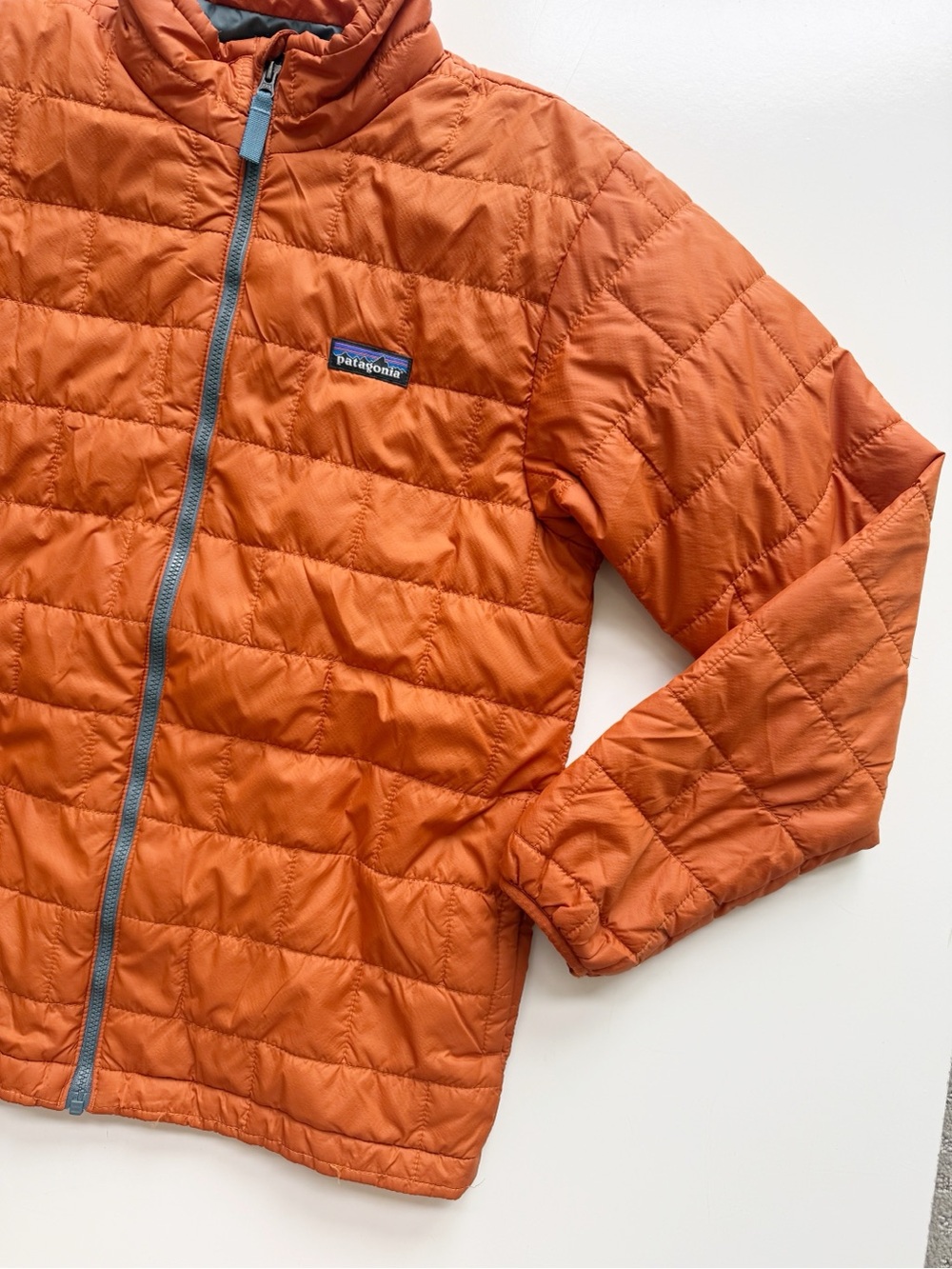 Patagonia Nano Puff Brick Quilt Jacket Size XL 14 - Picture 3 of 7